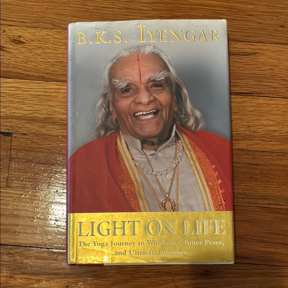 Light on Life by B.K.S. Iyengar Hardcover Book